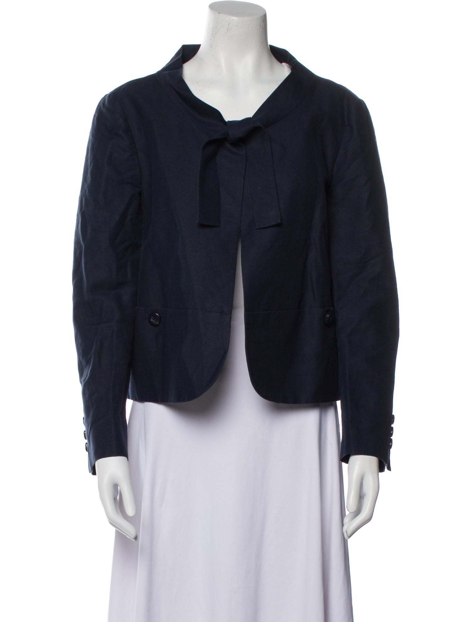 Moschino Cheap and Chic Linen Evening Jacket