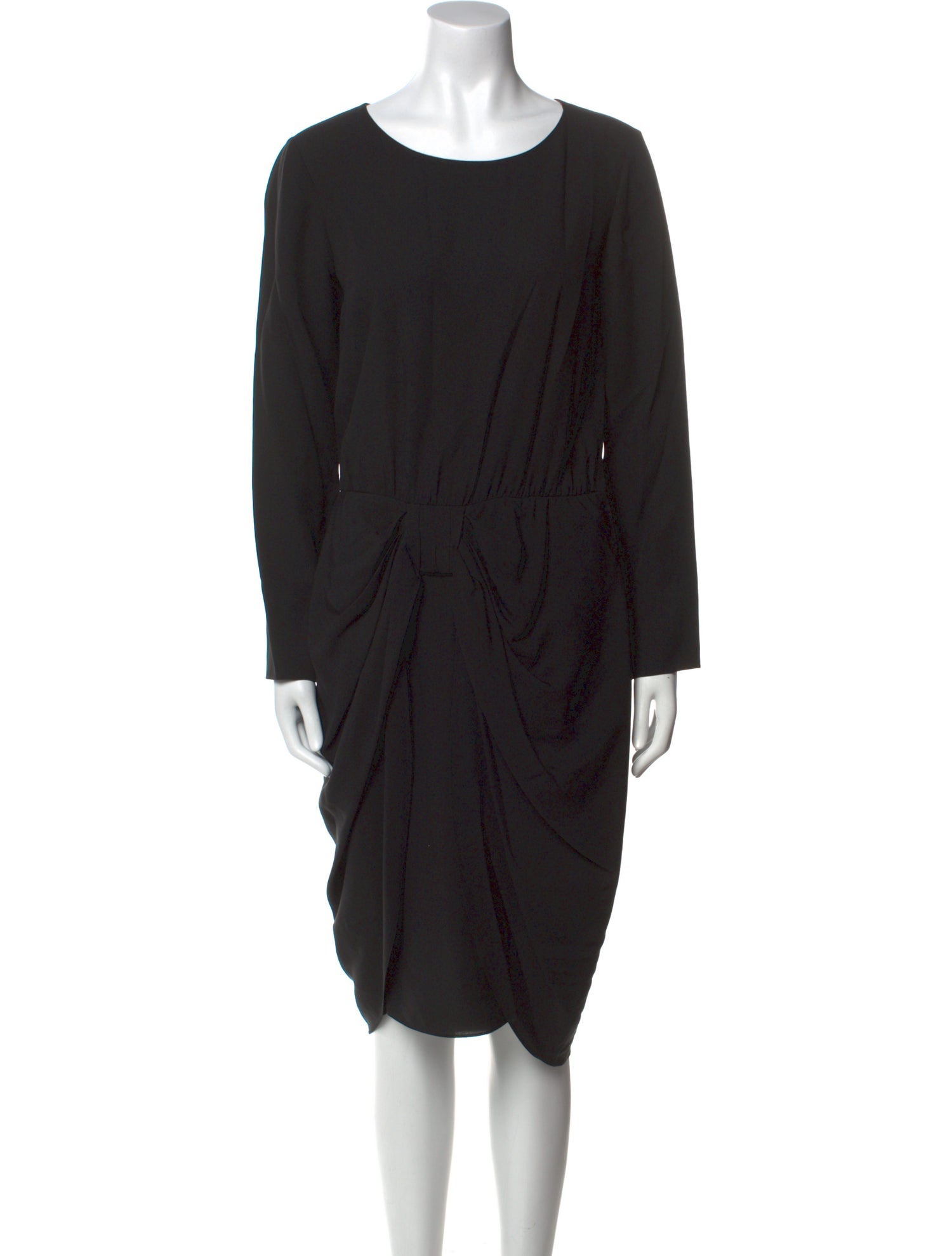 Moschino Cheap and Chic Silk Midi Length Dress