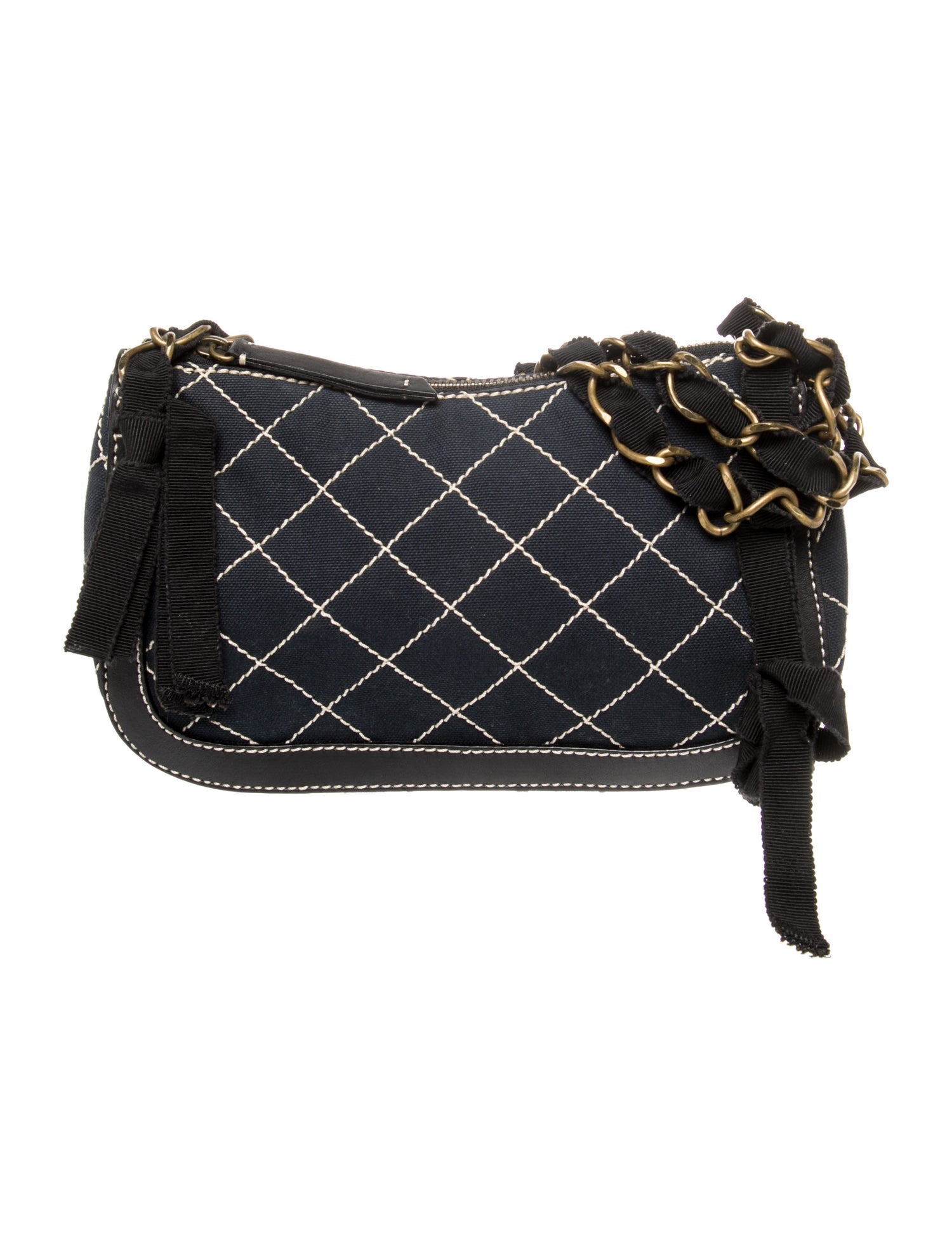 Moschino Cheap and Chic Canvas Shoulder Bag