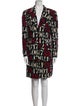 Moschino Cheap and Chic 1990's Printed Skirt Set