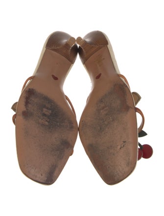 Moschino Cheap and Chic Leather Slides