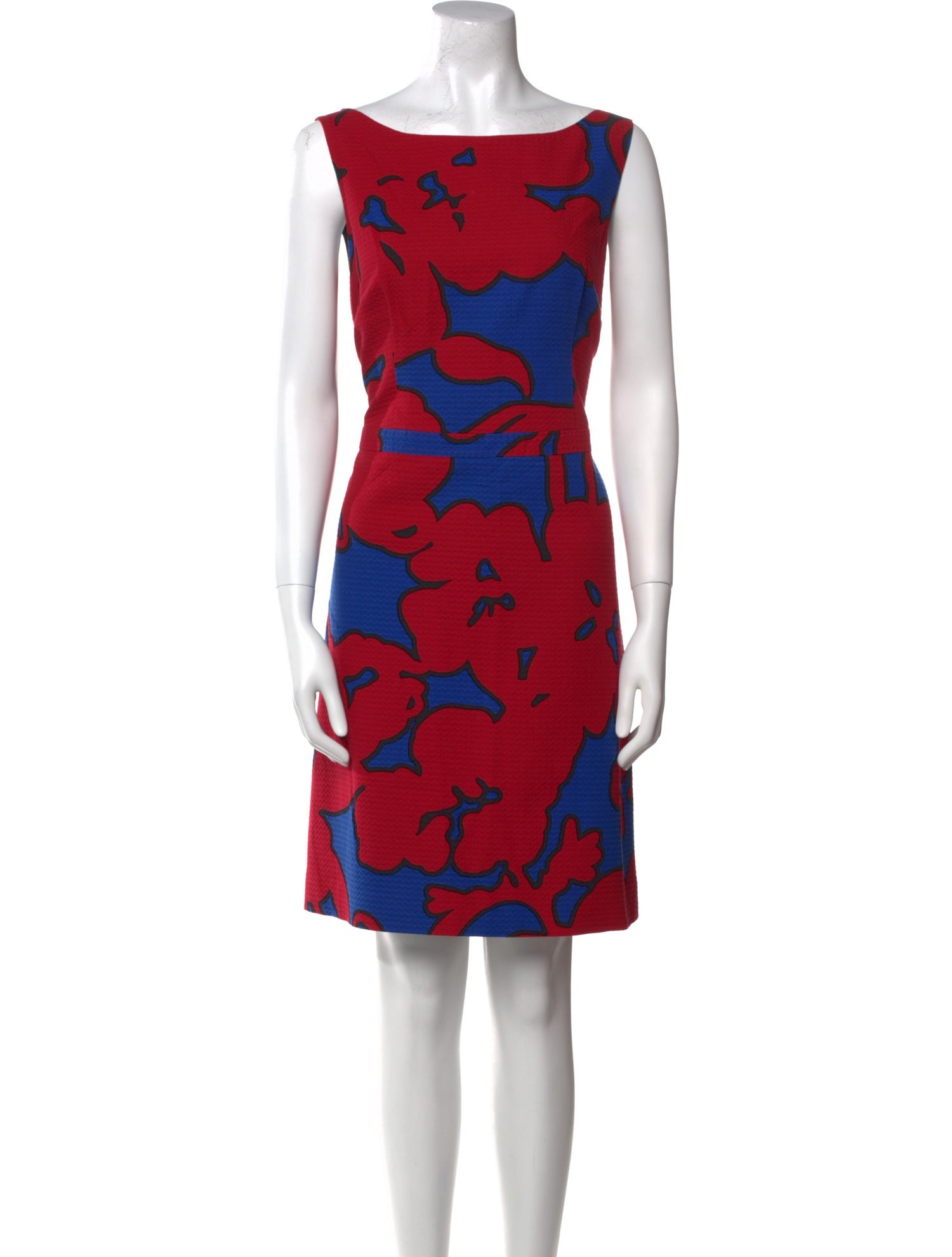 Moschino Cheap and Chic Printed Knee-Length Dress