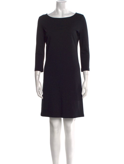 Moschino Cheap and Chic Bateau Neckline Mini Dress