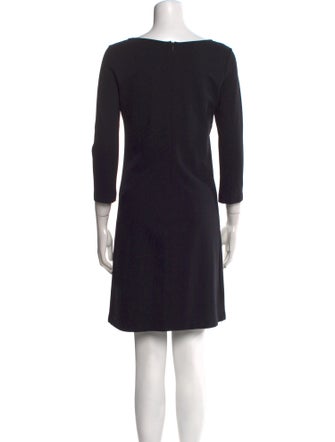 Moschino Cheap and Chic Bateau Neckline Mini Dress