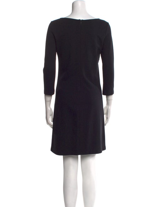 Moschino Cheap and Chic Bateau Neckline Mini Dress