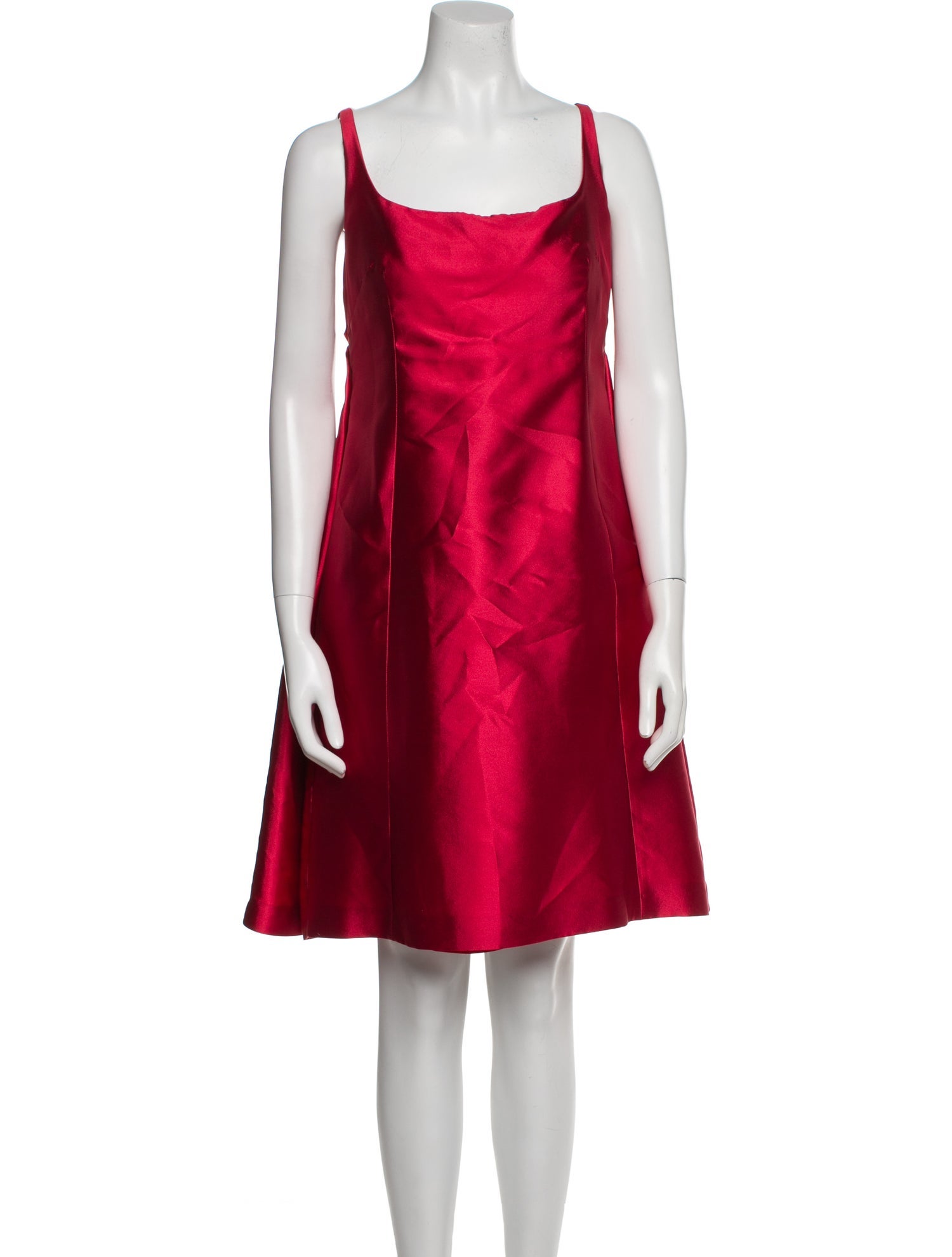 Moschino Cheap and Chic Silk Knee-Length Dress