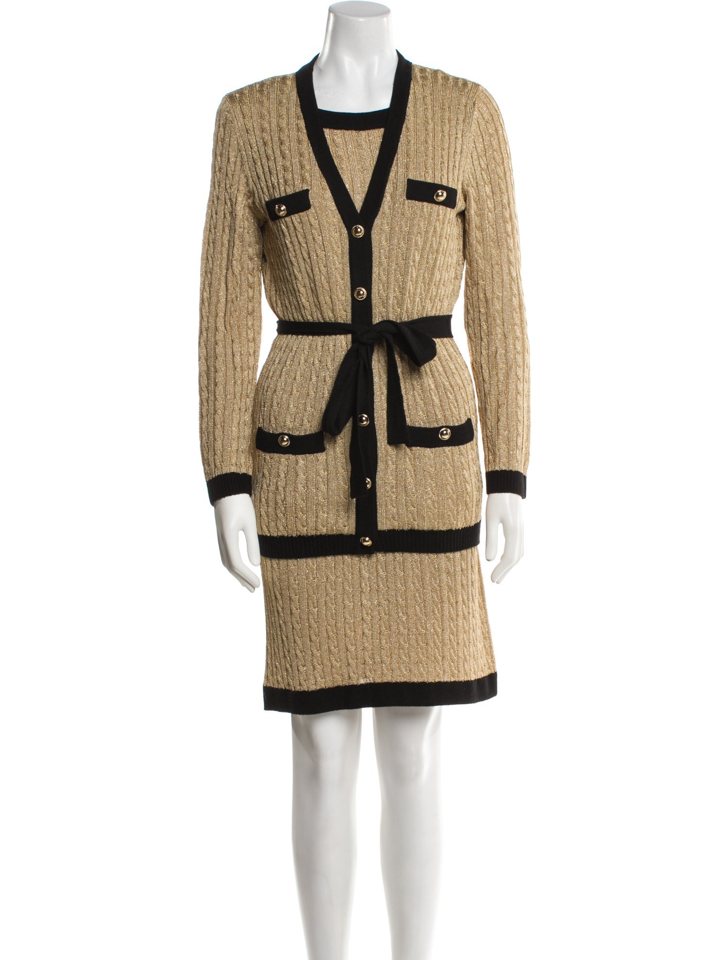 Moschino Cheap and Chic Vintage 2000's Dress Set