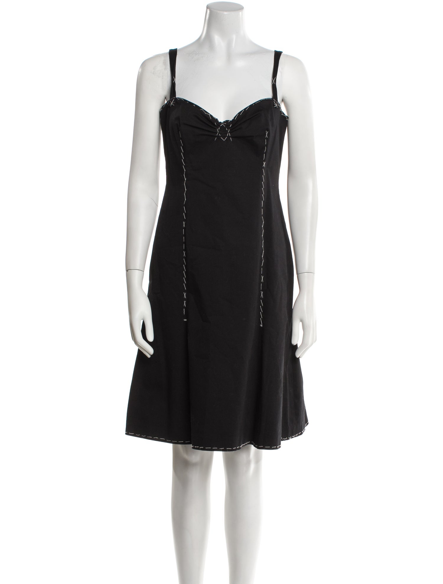 Moschino Cheap and Chic Vintage Knee-Length Dress