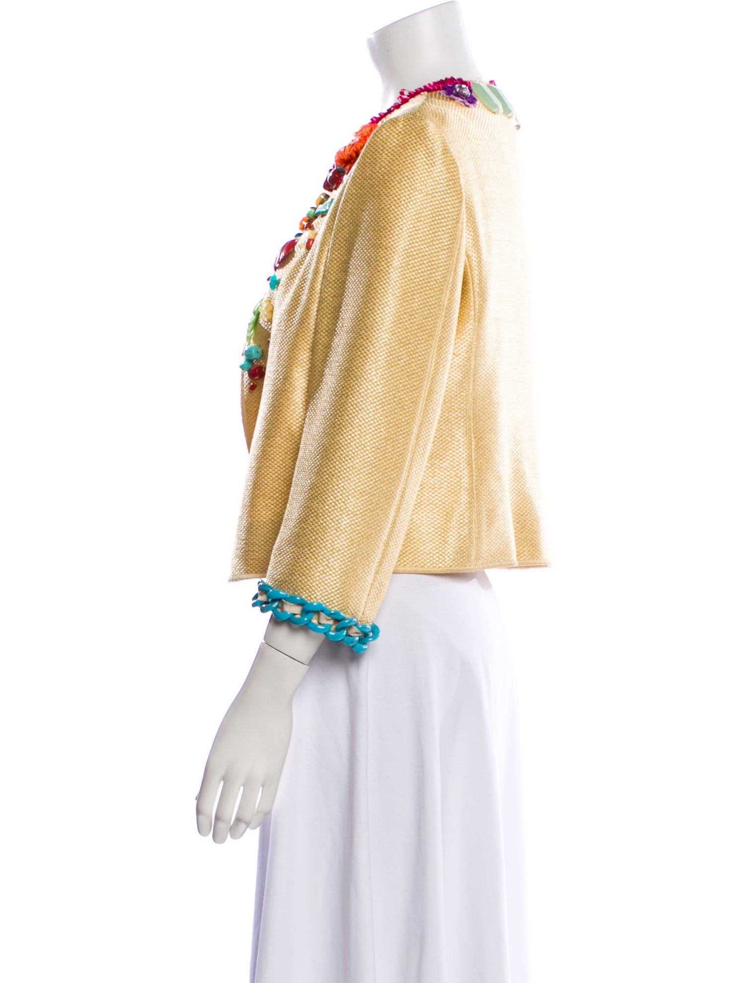 Moschino Cheap and Chic Printed Evening Jacket