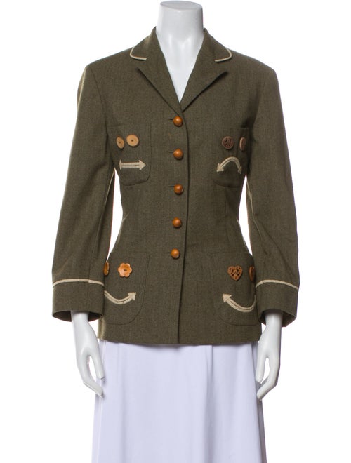 Moschino Cheap and Chic Virgin Wool Blazer