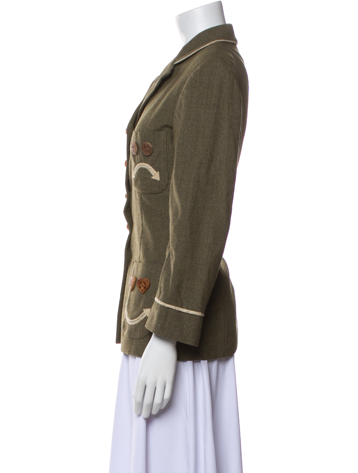 Moschino Cheap and Chic Virgin Wool Blazer