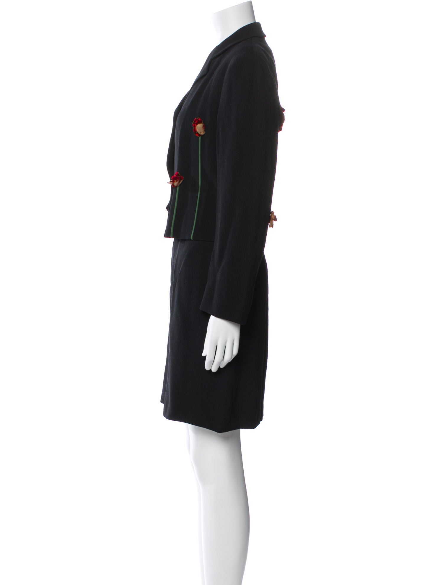Moschino Cheap and Chic Vintage 1990's Skirt Suit