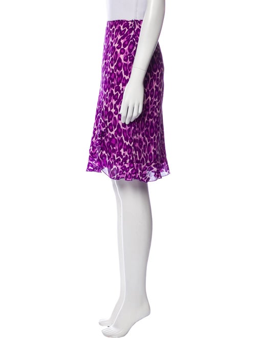 Moschino Cheap and Chic Silk Knee-Length Skirt
