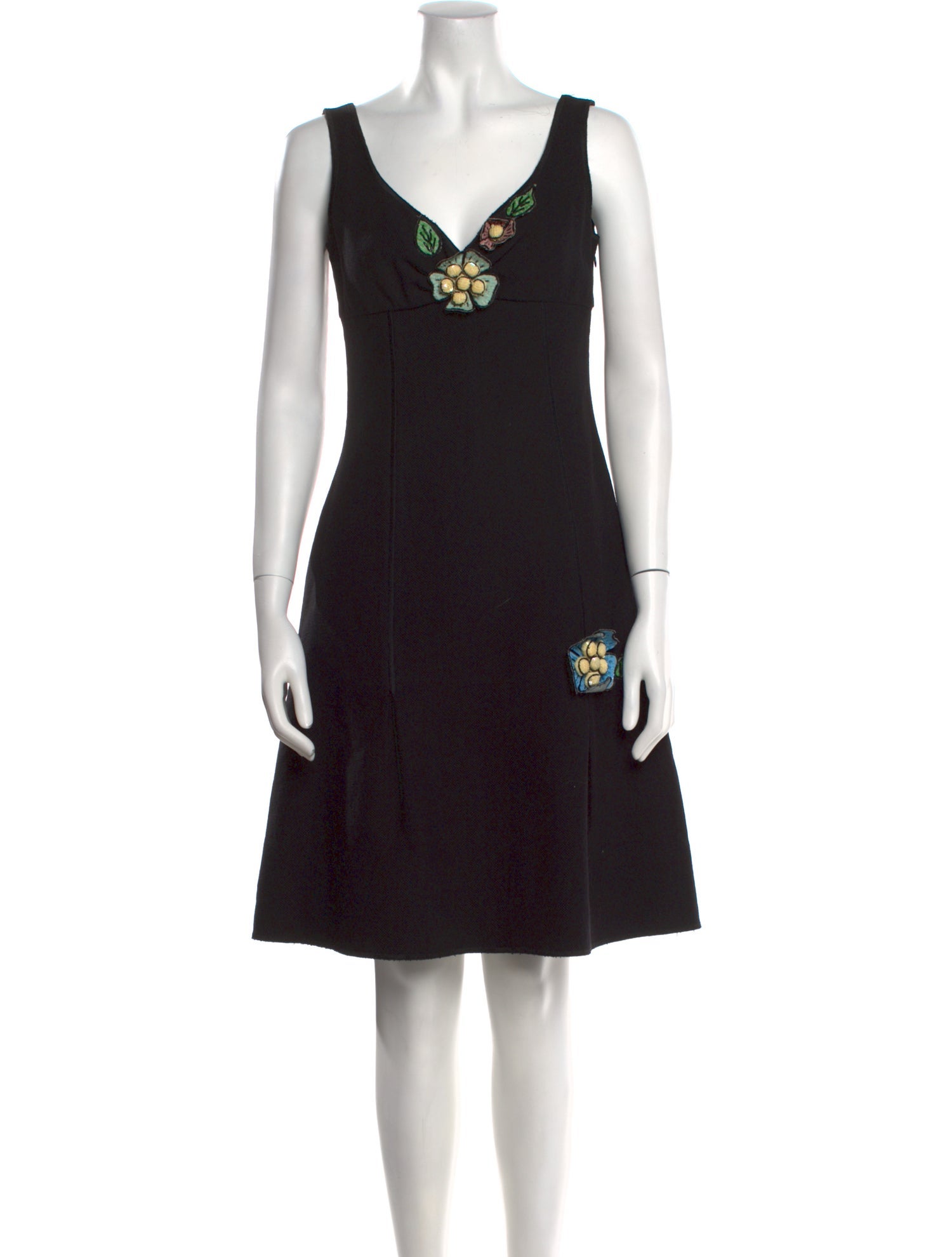 Moschino Cheap and Chic Vintage Knee-Length Dress