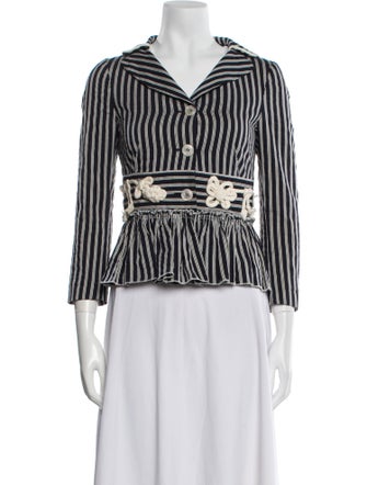 Moschino Cheap and Chic Striped Blazer