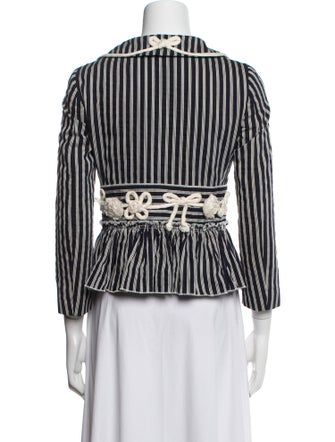 Moschino Cheap and Chic Striped Blazer