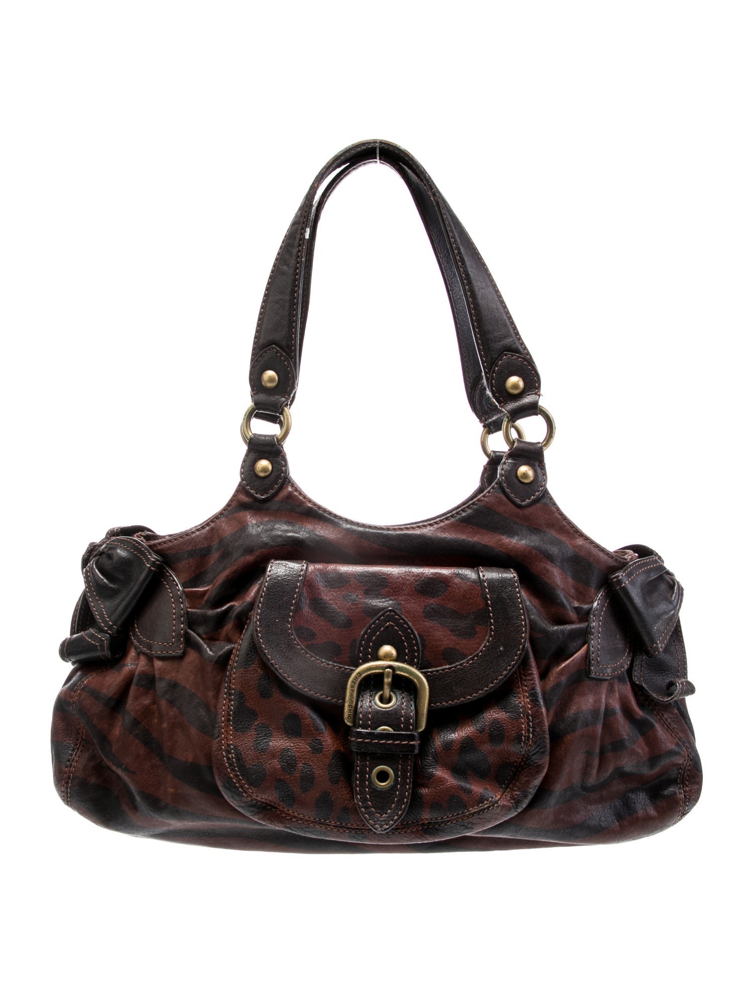 Moschino Cheap and Chic Leather Top Handle Bag