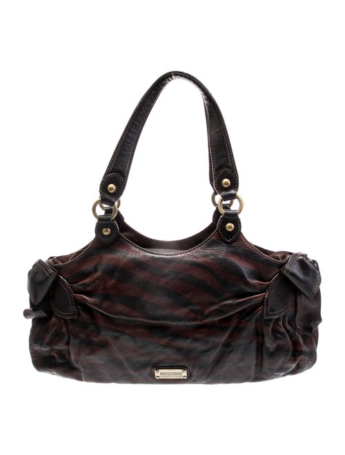 Moschino Cheap and Chic Leather Top Handle Bag