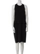 Moschino Cheap and Chic Crew Neck Knee-Length Dress