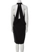 Moschino Cheap and Chic Crew Neck Knee-Length Dress