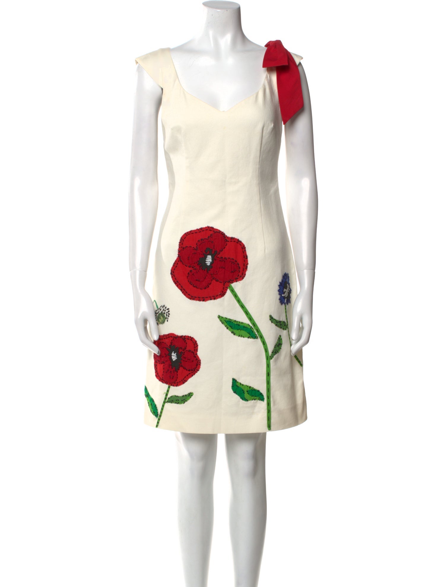 Moschino Cheap and Chic Printed Mini Dress