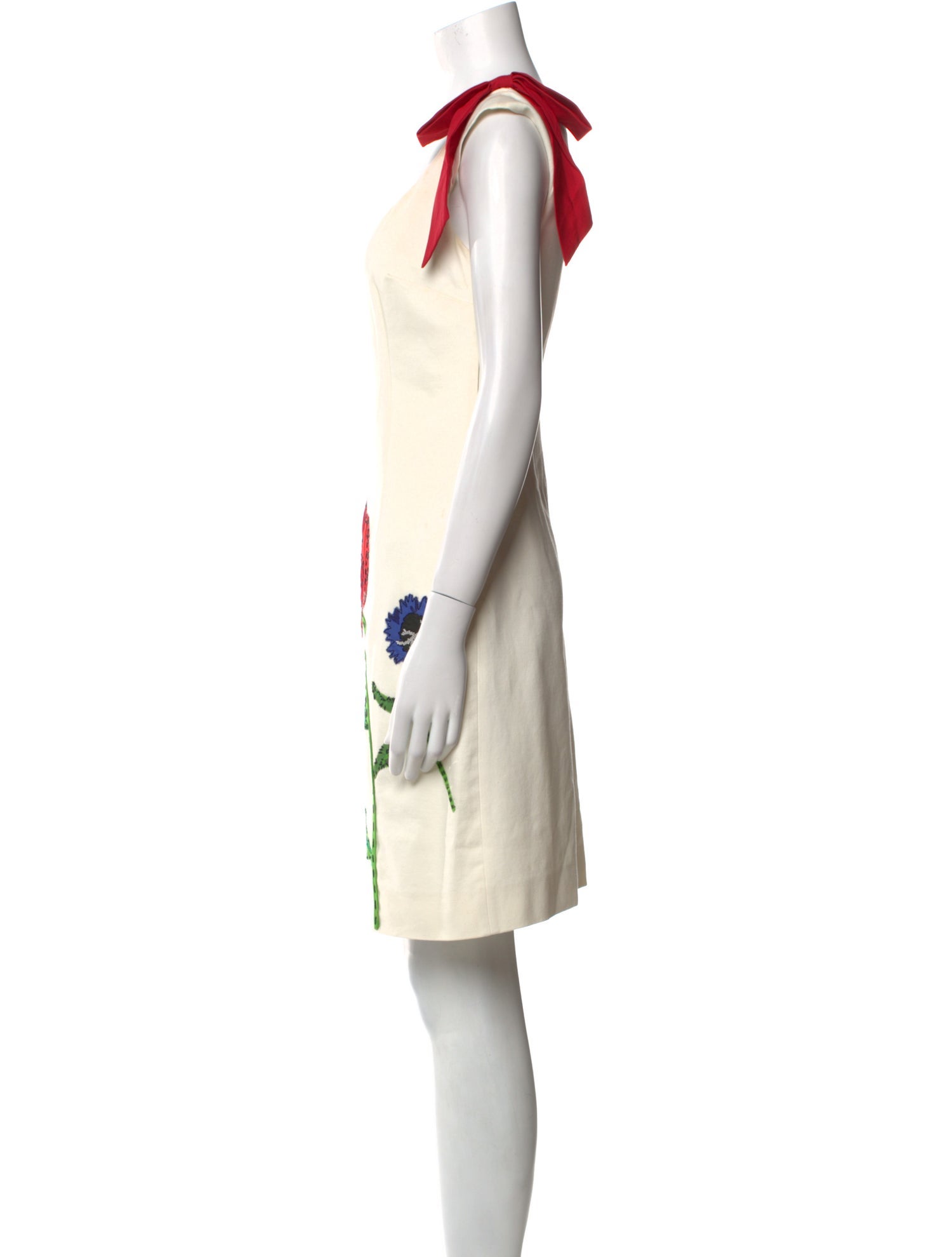 Moschino Cheap and Chic Printed Mini Dress