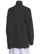 Moschino Cheap and Chic Virgin Wool Mock Neck Sweater