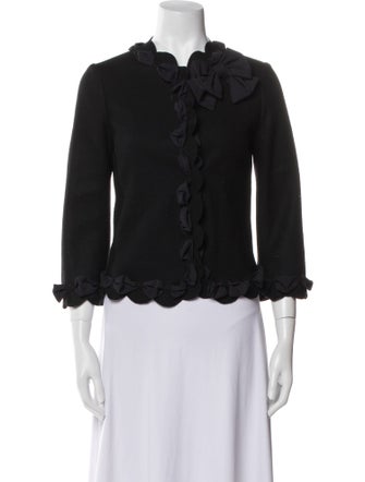 Moschino Cheap and Chic Wool Evening Jacket