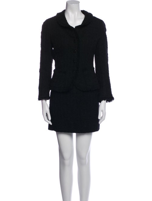 Moschino Cheap and Chic Virgin Wool Skirt Suit