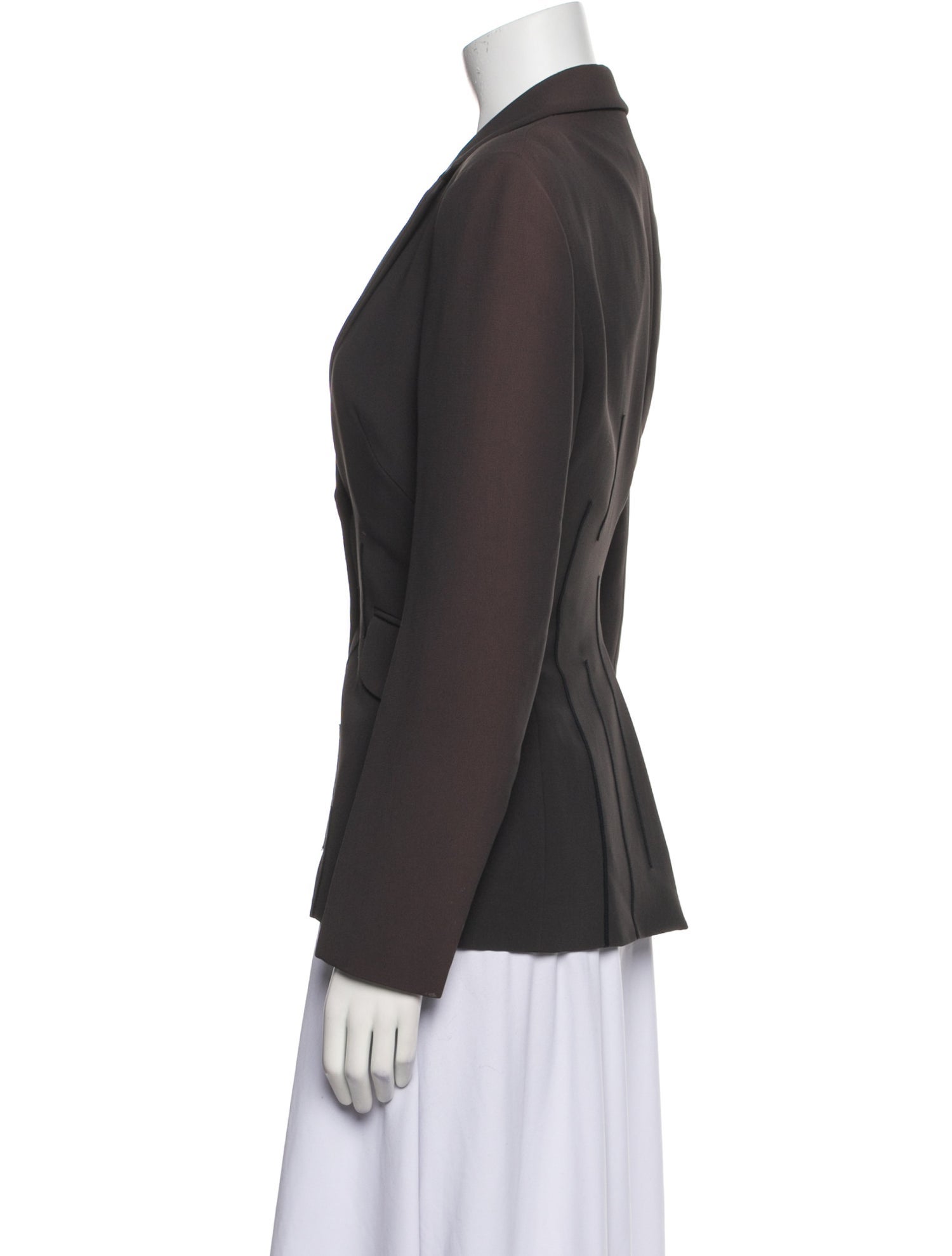 Moschino Cheap and Chic Vintage Graphic Print Blazer