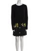 Moschino Cheap and Chic Virgin Wool Mini Dress