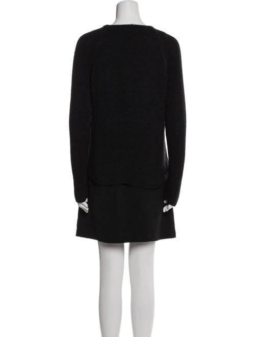 Moschino Cheap and Chic Virgin Wool Mini Dress