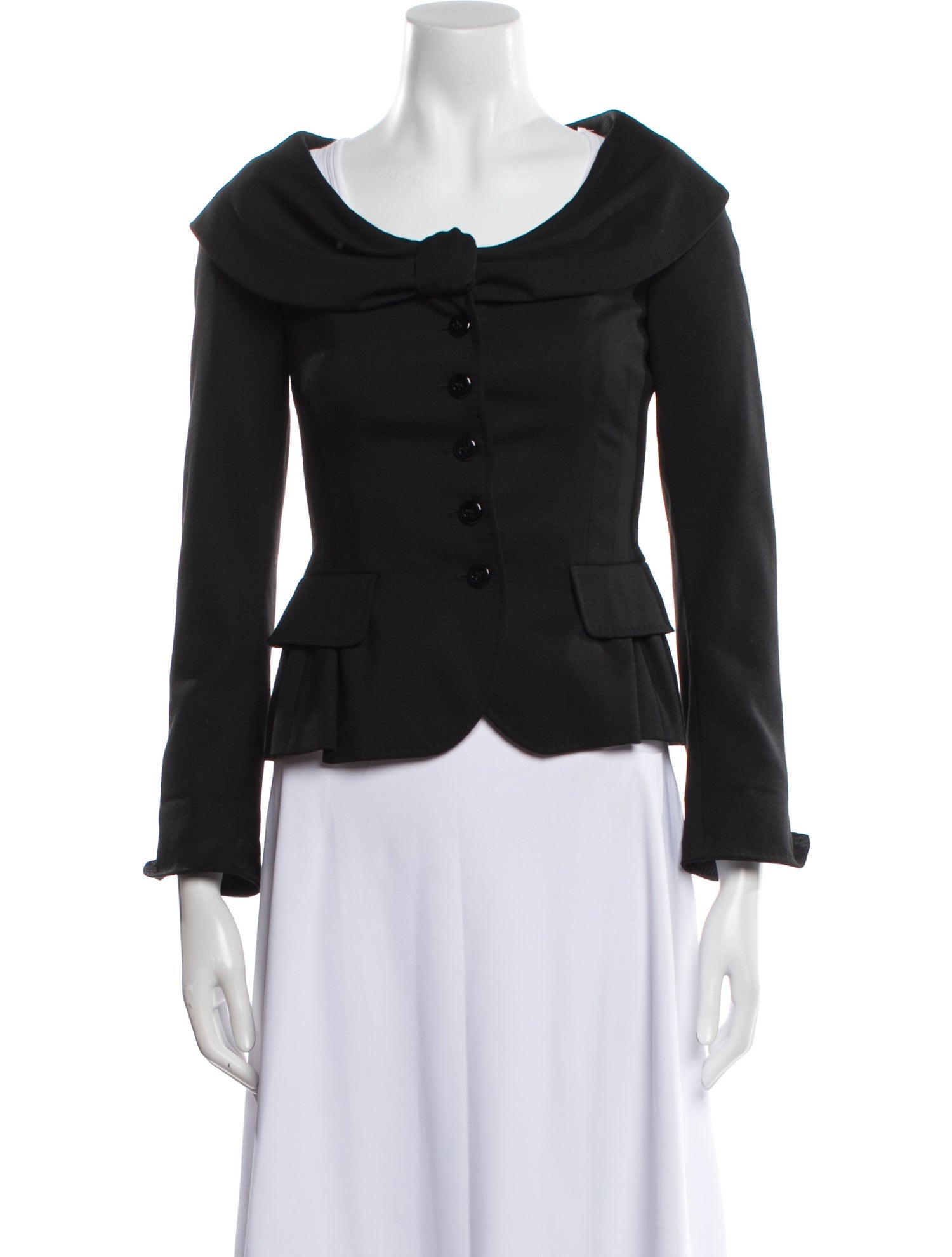 Moschino Cheap and Chic Virgin Wool Evening Jacket