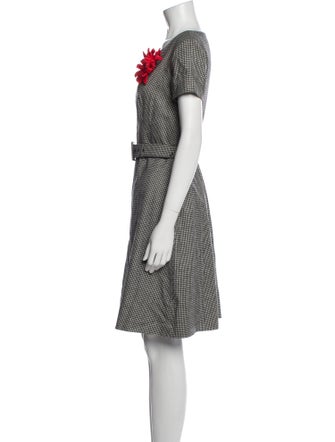 Moschino Cheap and Chic Virgin Wool Mini Dress