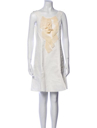 Moschino Cheap and Chic Silk Mini Dress