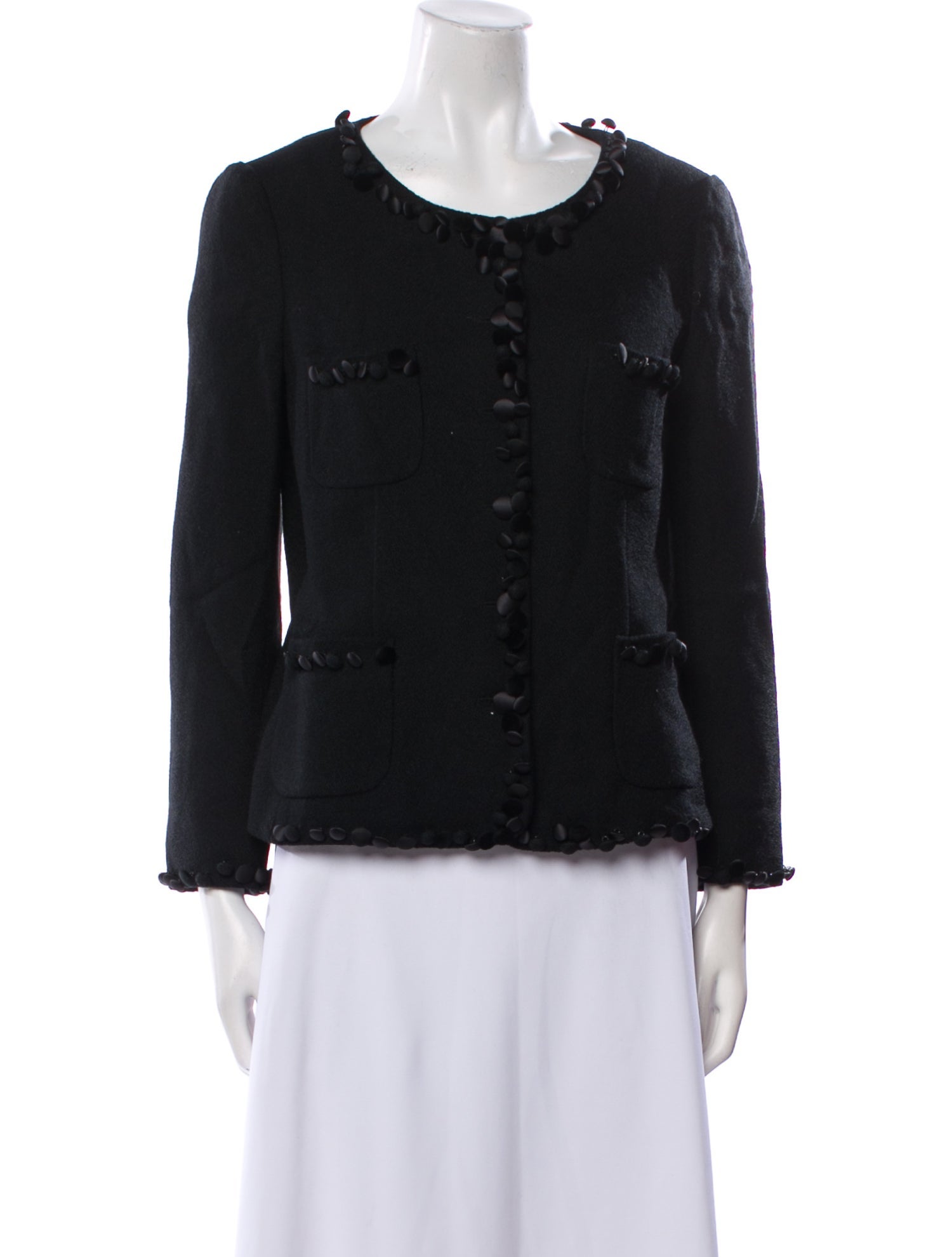 Moschino Cheap and Chic Virgin Wool Evening Jacket