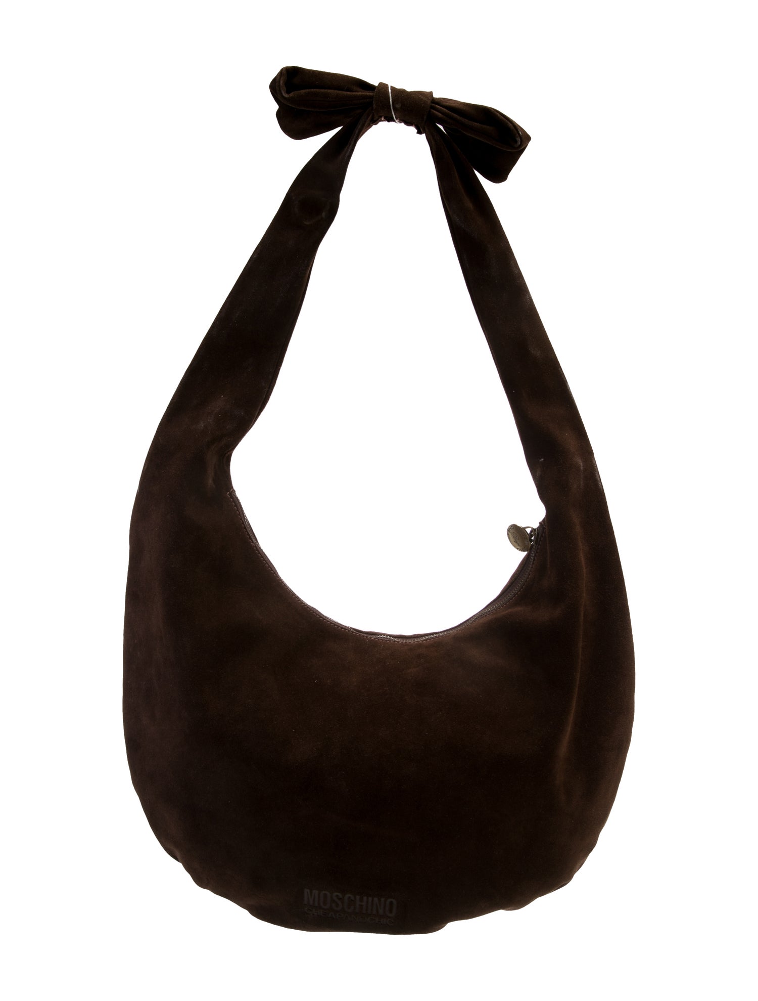 Moschino Cheap and Chic Suede Shoulder Bag