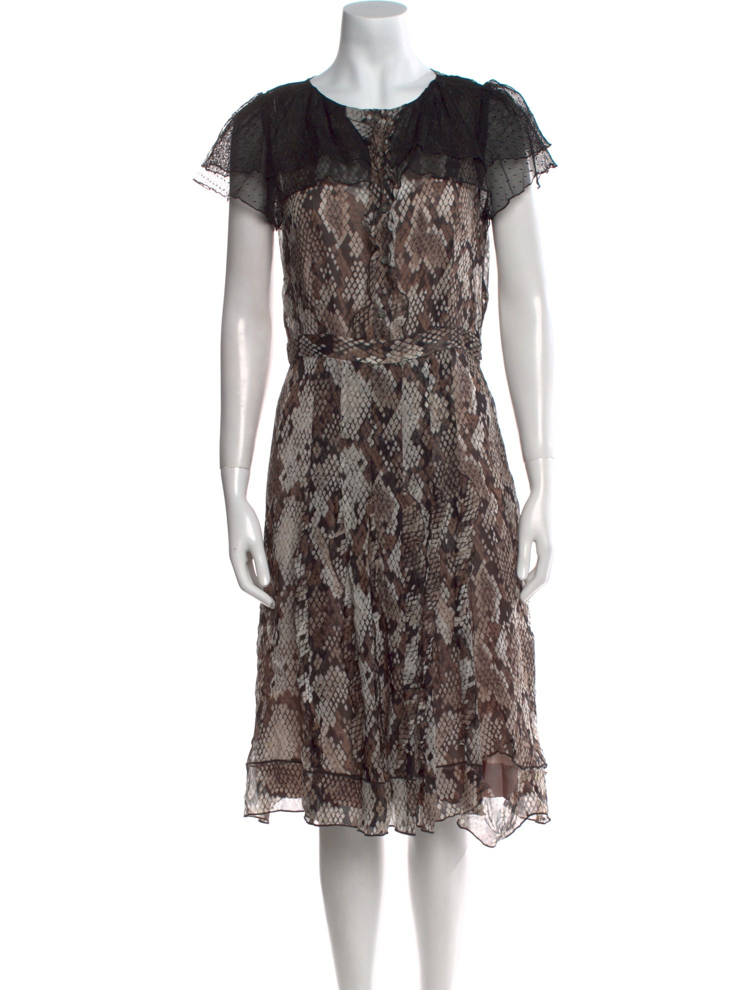 Moschino Cheap and Chic Vintage Midi Length Dress