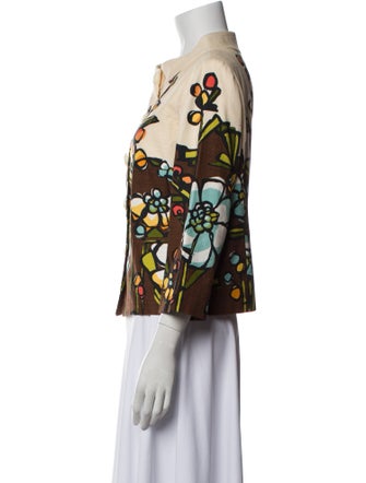 Moschino Cheap and Chic Floral Print Evening Jacket