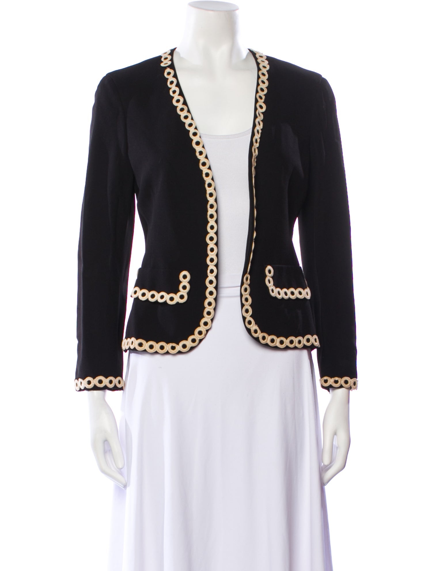 Moschino Cheap and Chic Virgin Wool Evening Jacket