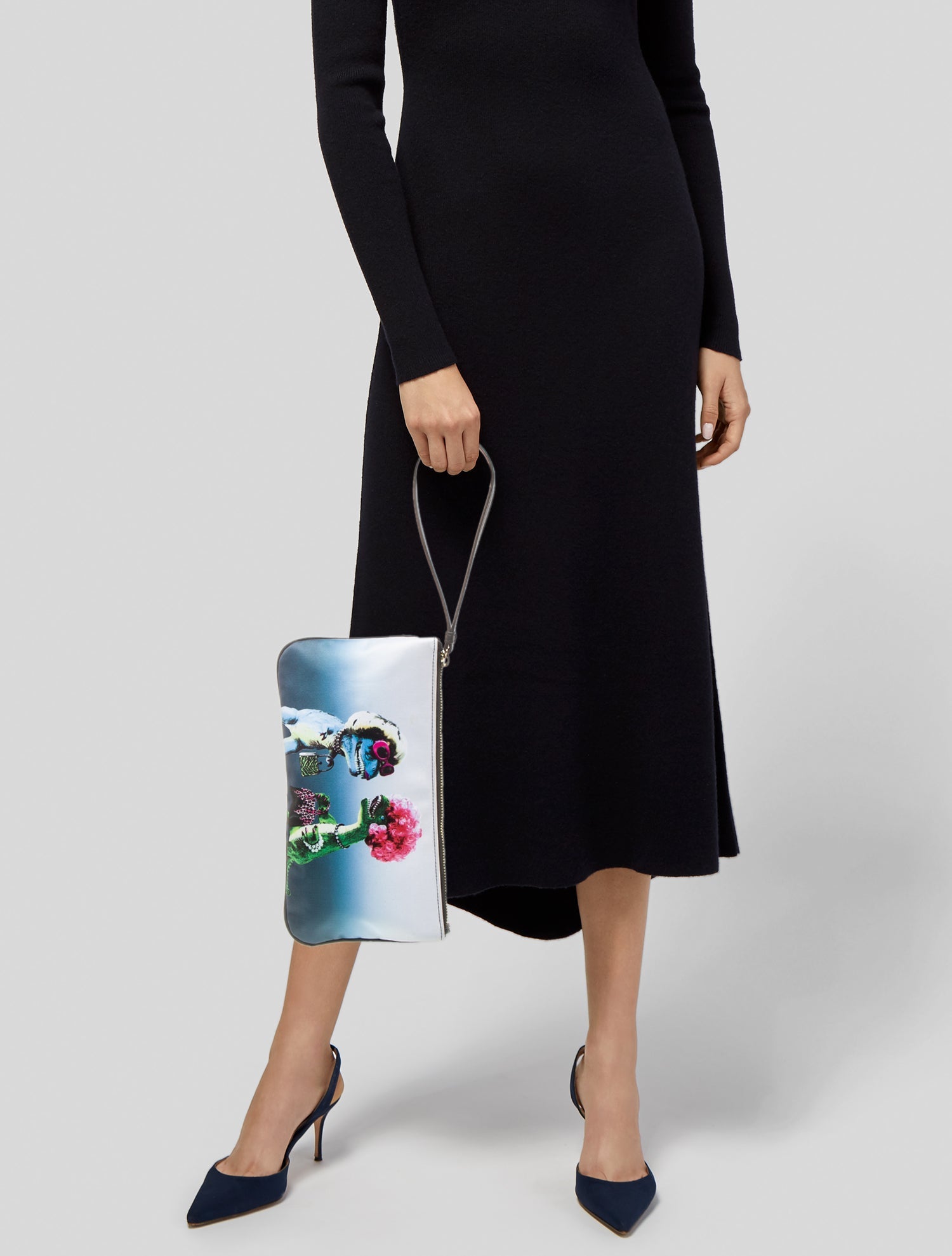 Moschino Cheap and Chic Nylon Clutch