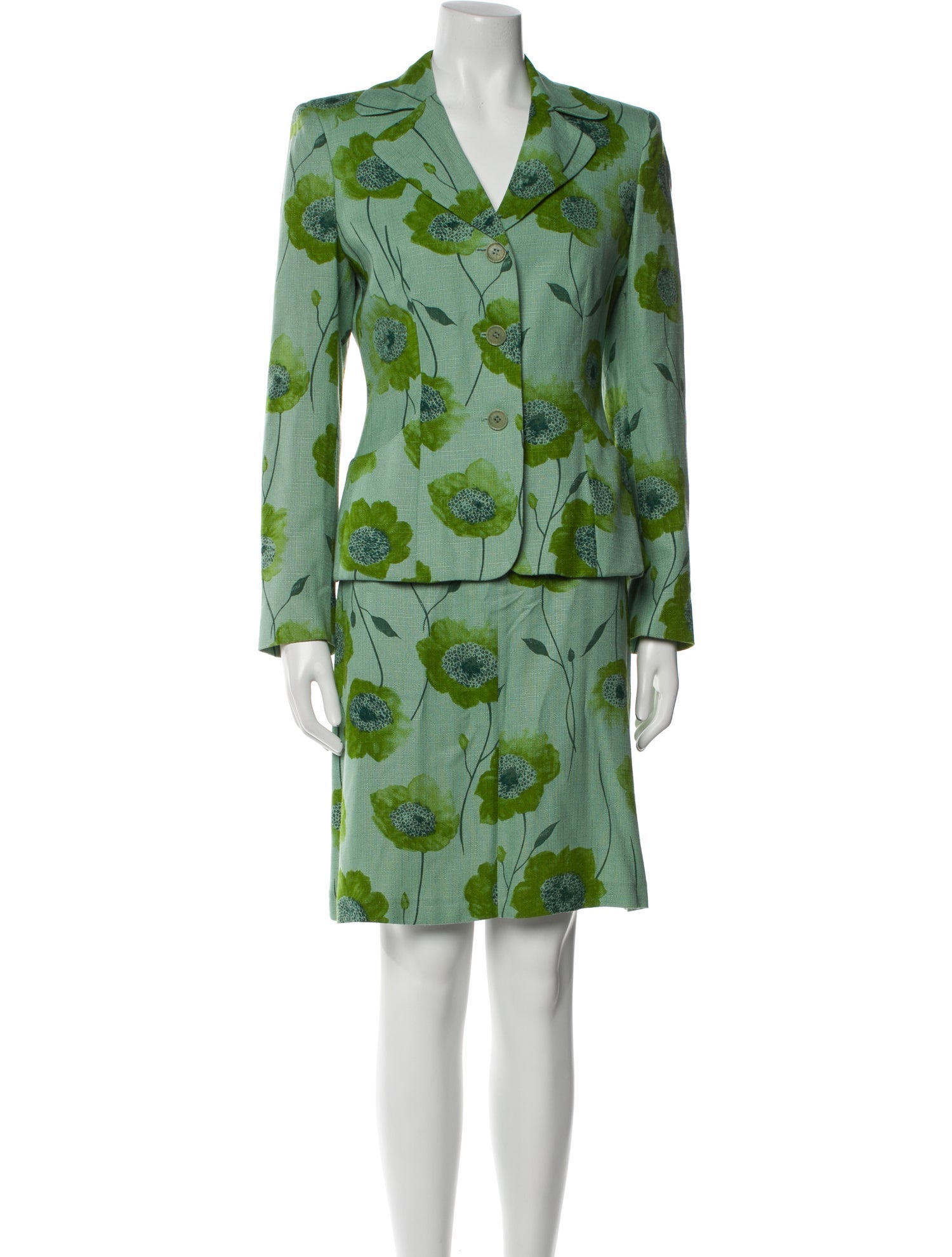 Moschino Cheap and Chic Vintage 1990's Skirt Suit