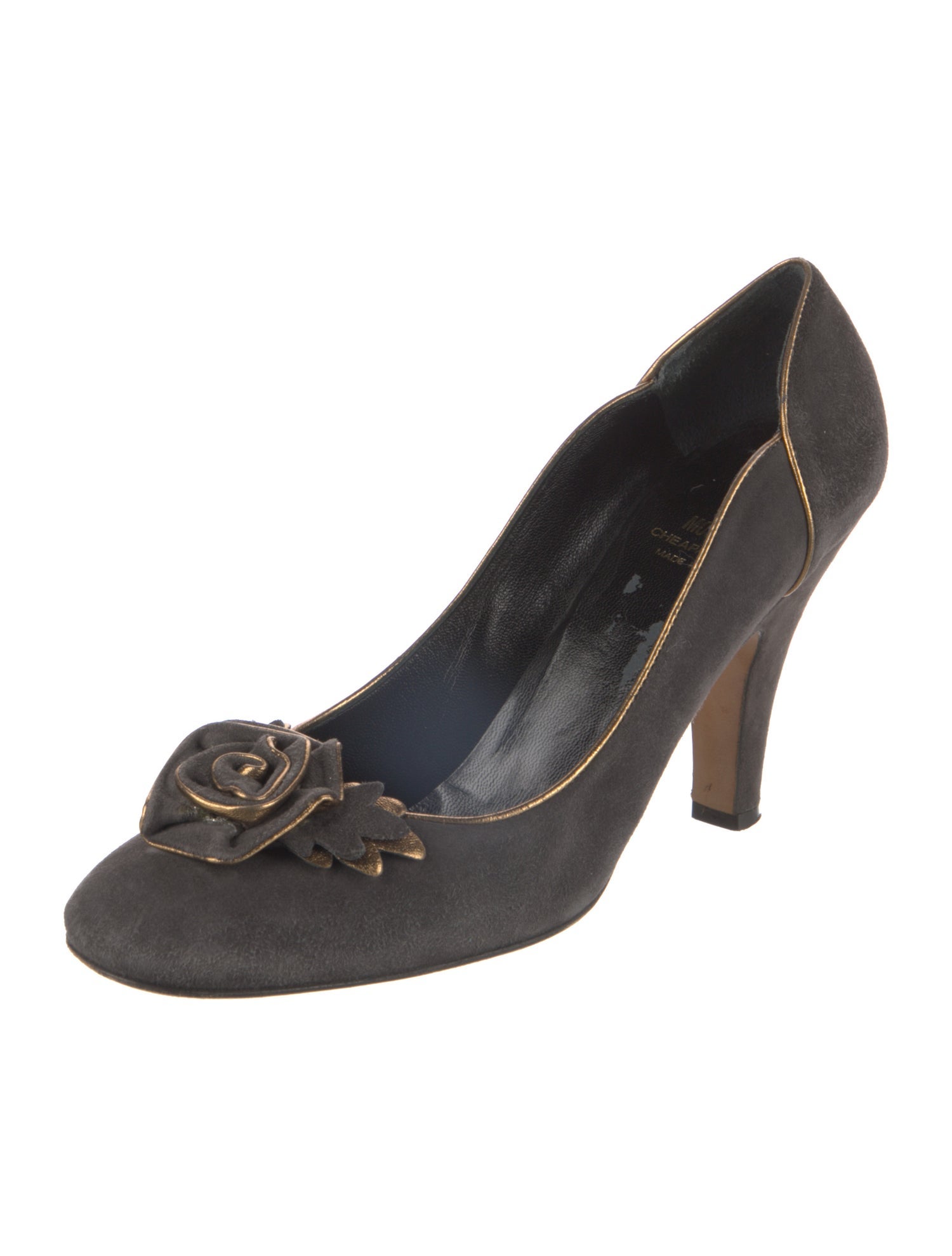 Moschino Cheap and Chic Suede Pumps