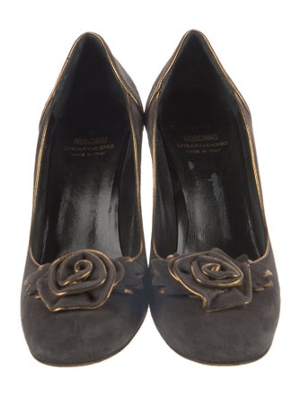 Moschino Cheap and Chic Suede Pumps