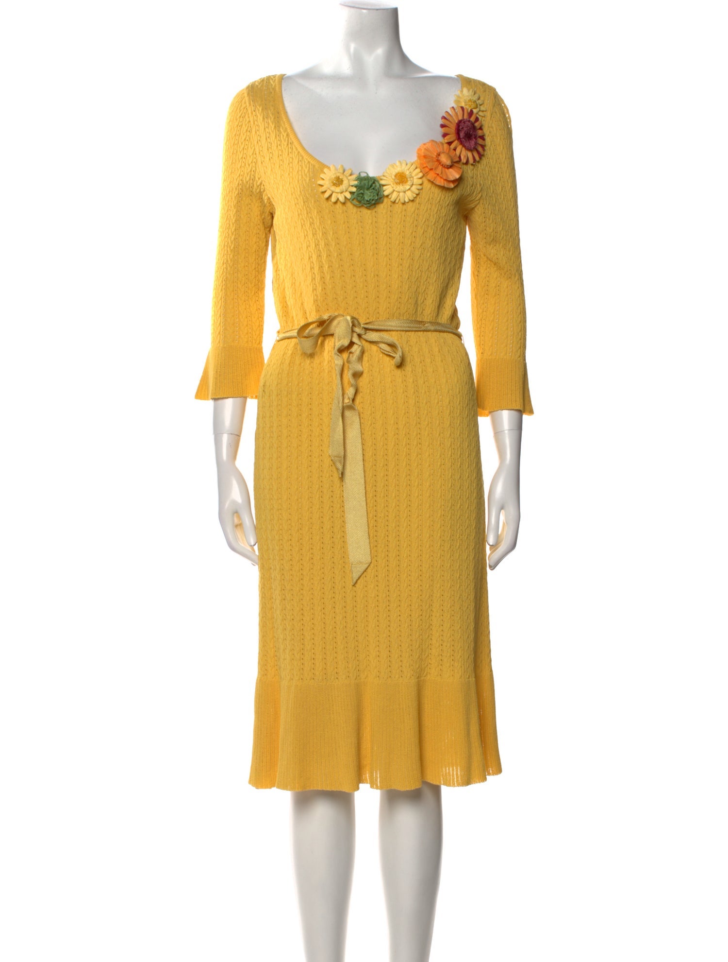 Moschino Cheap and Chic Vintage Midi Length Dress