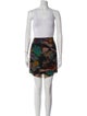 Moschino Cheap and Chic Silk Printed Skirt Set