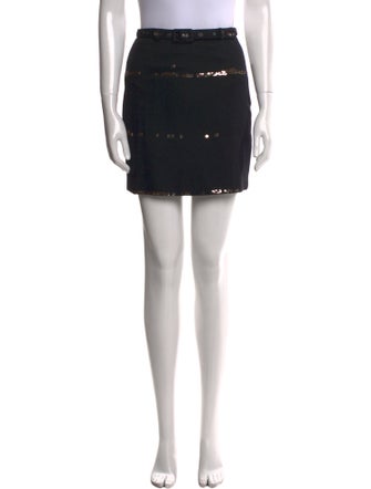 Moschino Cheap and Chic Nylon Mini Skirt