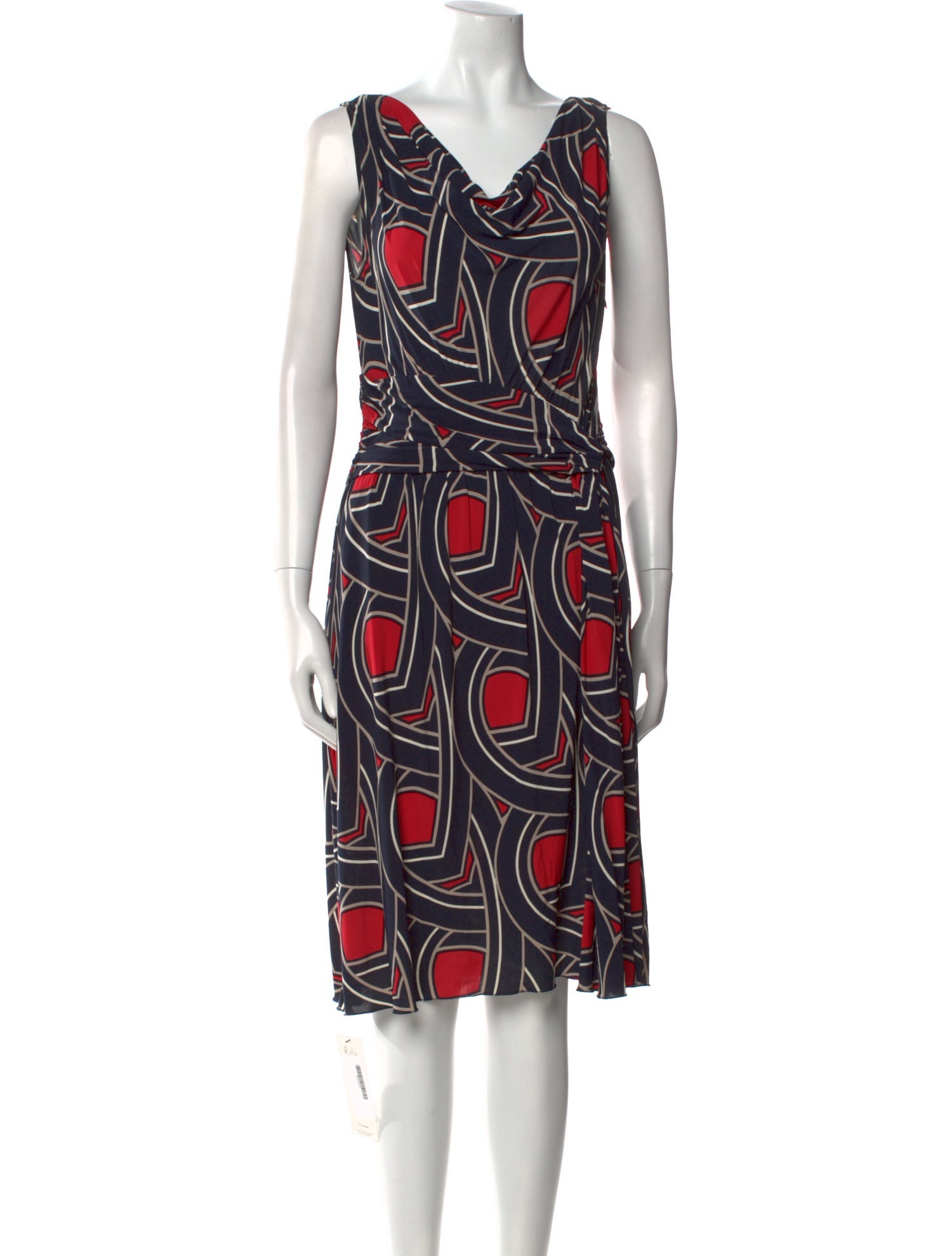 Moschino Cheap and Chic Printed Mini Dress