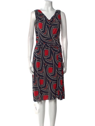 Moschino Cheap and Chic Printed Mini Dress