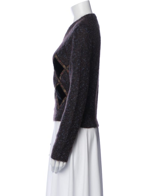 Moschino Cheap and Chic Virgin Wool Printed Sweater